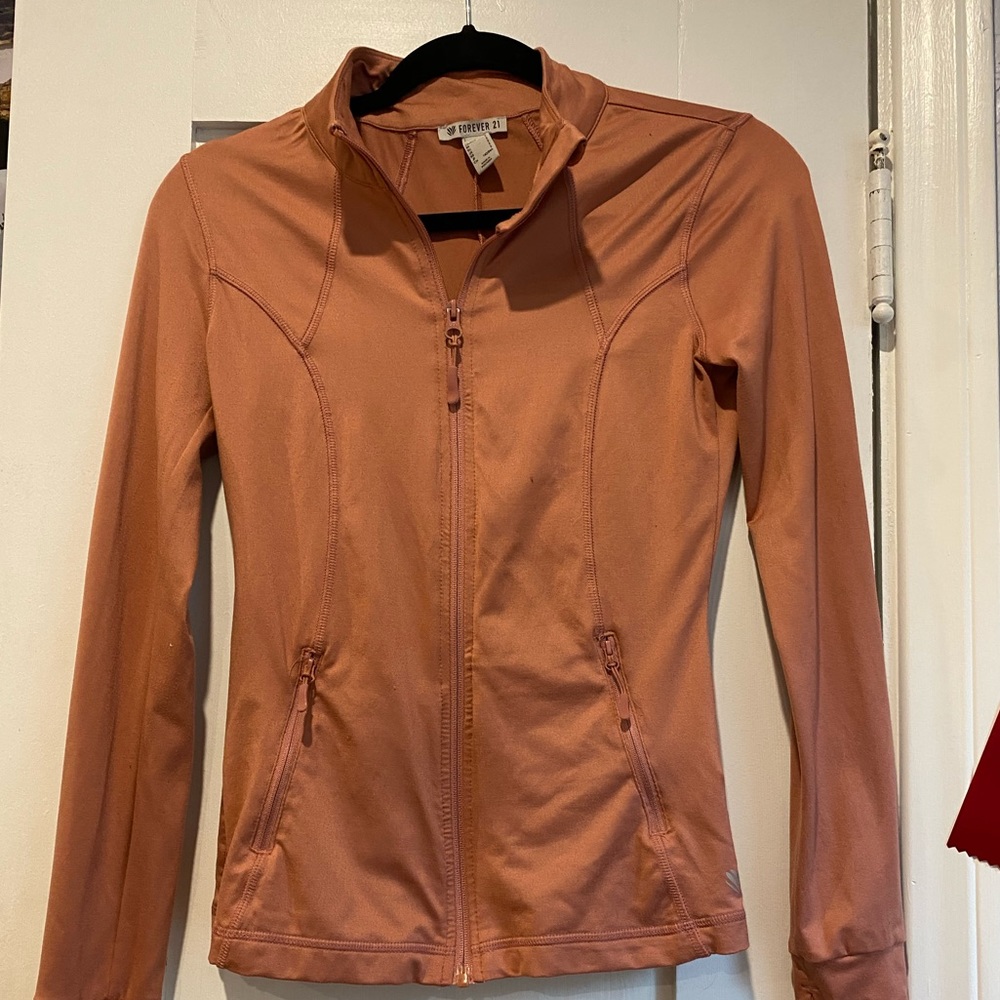 Thin peach jacket